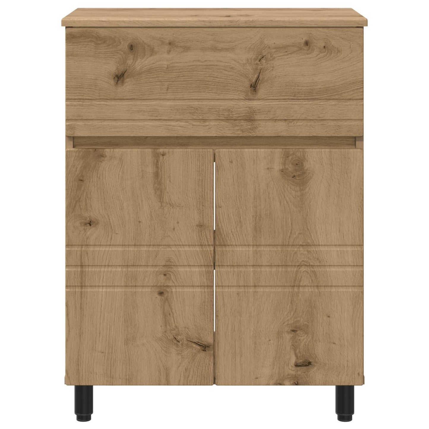 vidaXL Bathroom Vanity Unit Artisan Oak 60 x 35 x 80 cm
