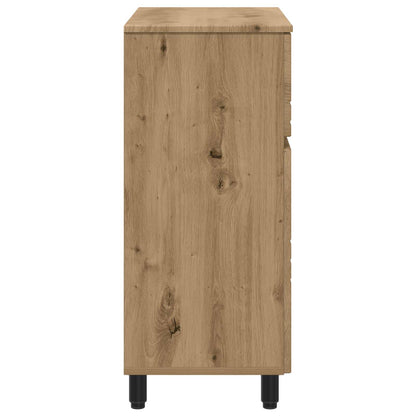 vidaXL Bathroom Vanity Unit Artisan Oak 60 x 35 x 80 cm