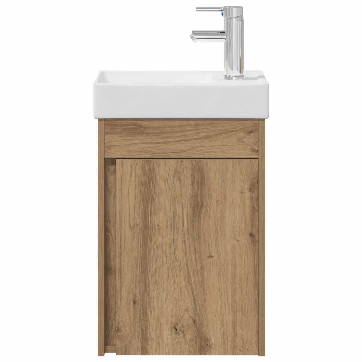 vidaXL Bathroom Vanity Unit with Tap Artisan Oak 40.5 x 22.5 x 62 cm