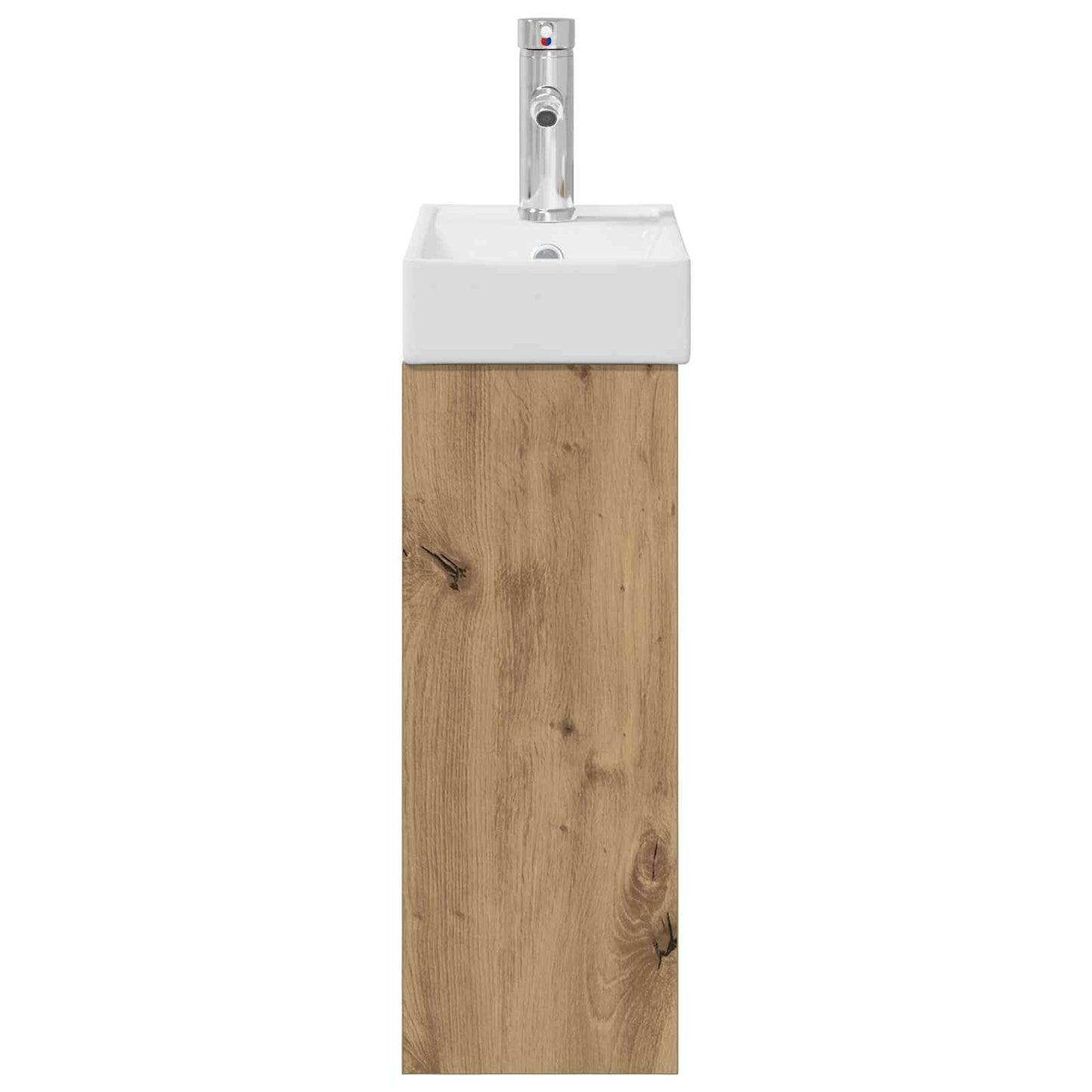 vidaXL Bathroom Vanity Unit with Tap Artisan Oak 40.5 x 22.5 x 62 cm