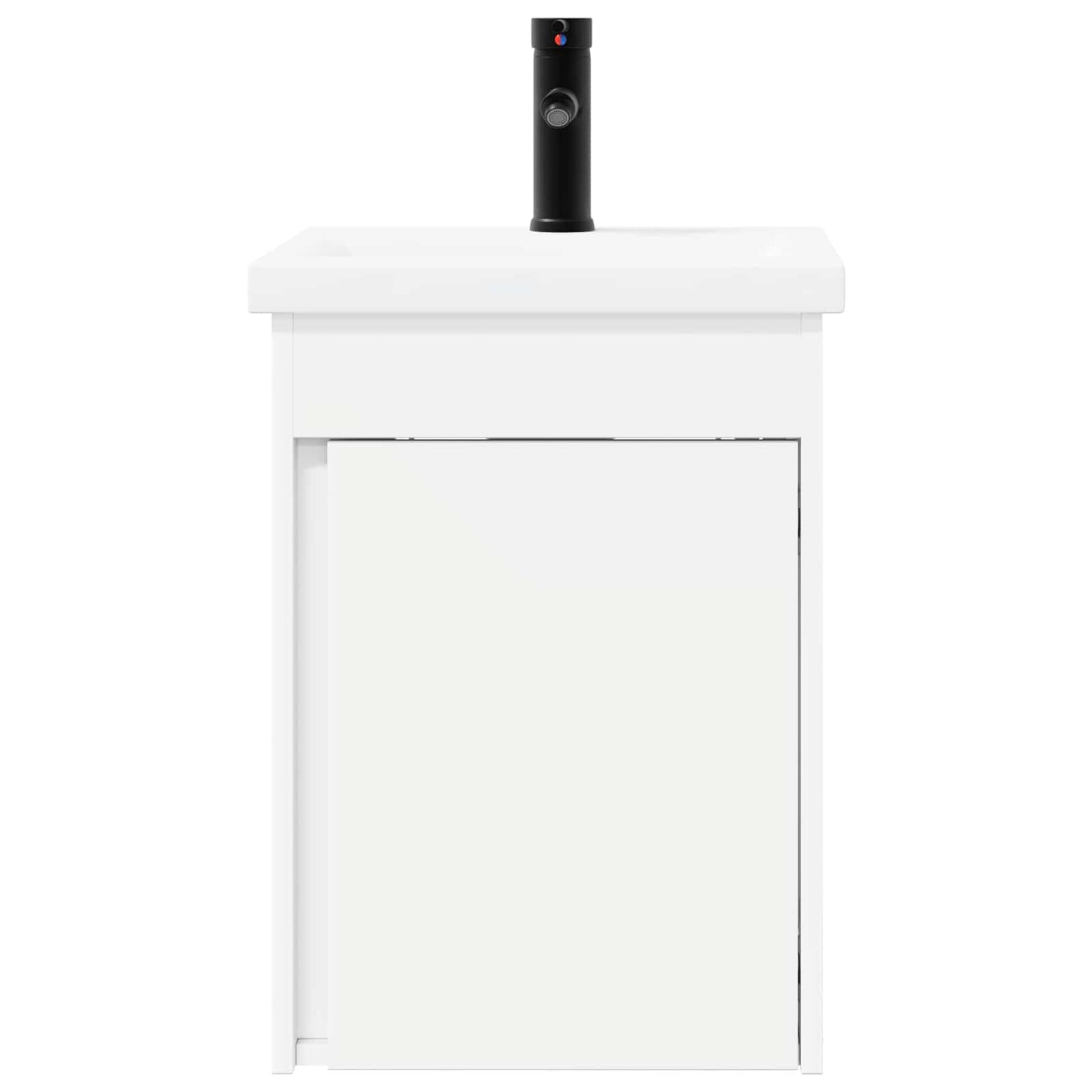 vidaXL Bathroom Vanity Unit with Tap White 42 x 40 x 74.5 cm