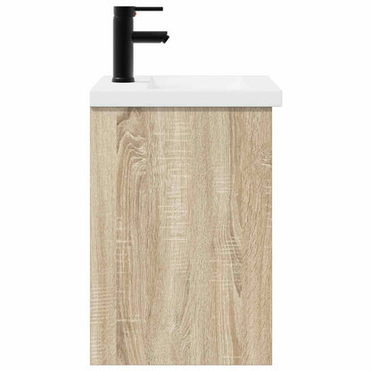vidaXL Bathroom Vanity Unit with Tap Sonoma Oak 42 x 40 x 74.5 cm