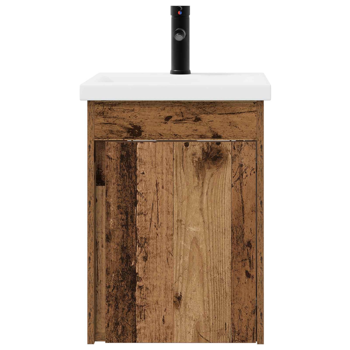vidaXL Bathroom Vanity Unit with Tap Old Wood 42 x 40 x 74.5 cm