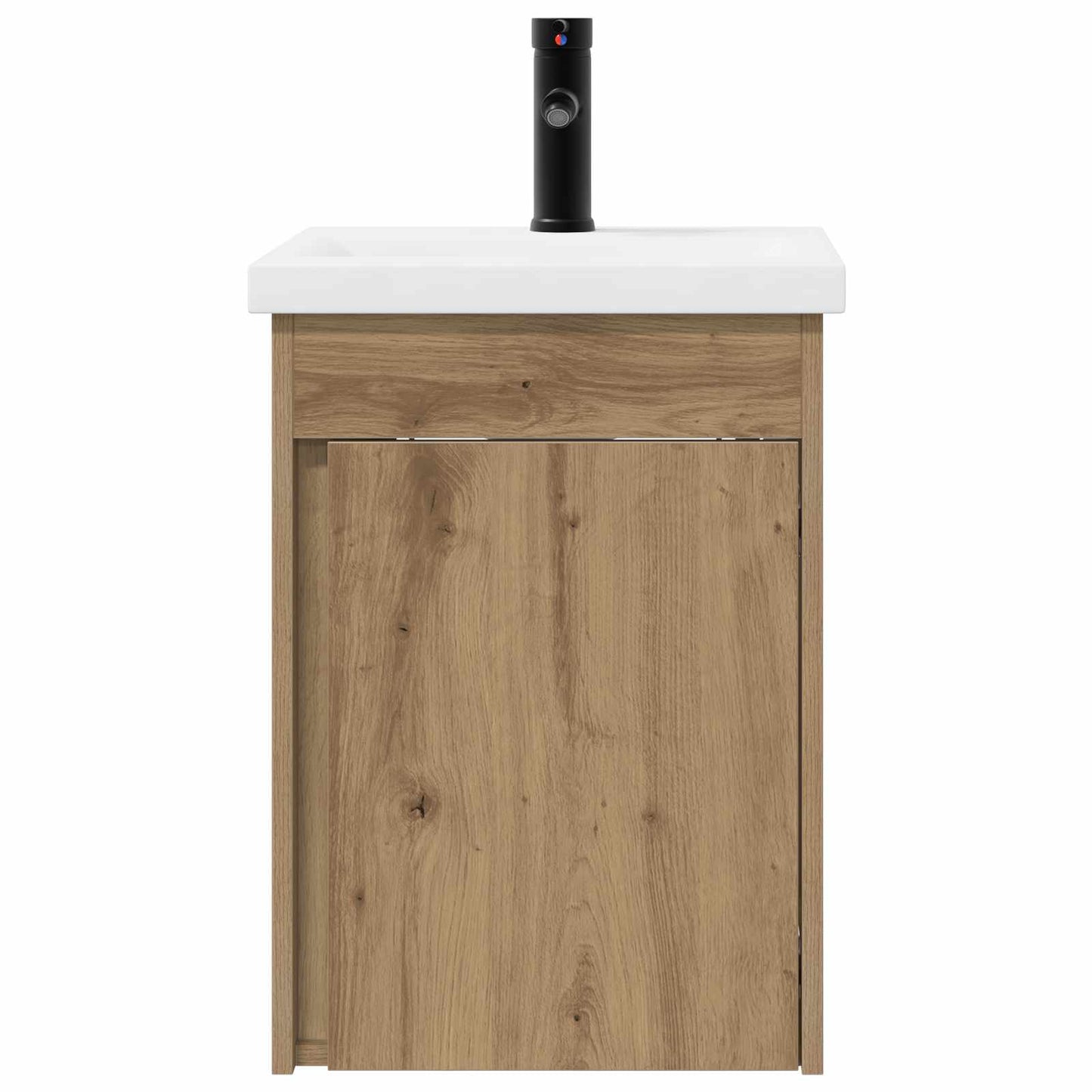 vidaXL Bathroom Vanity Unit with Tap Artisan Oak 42 x 40 x 74.5 cm