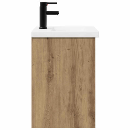 vidaXL Bathroom Vanity Unit with Tap Artisan Oak 42 x 40 x 74.5 cm