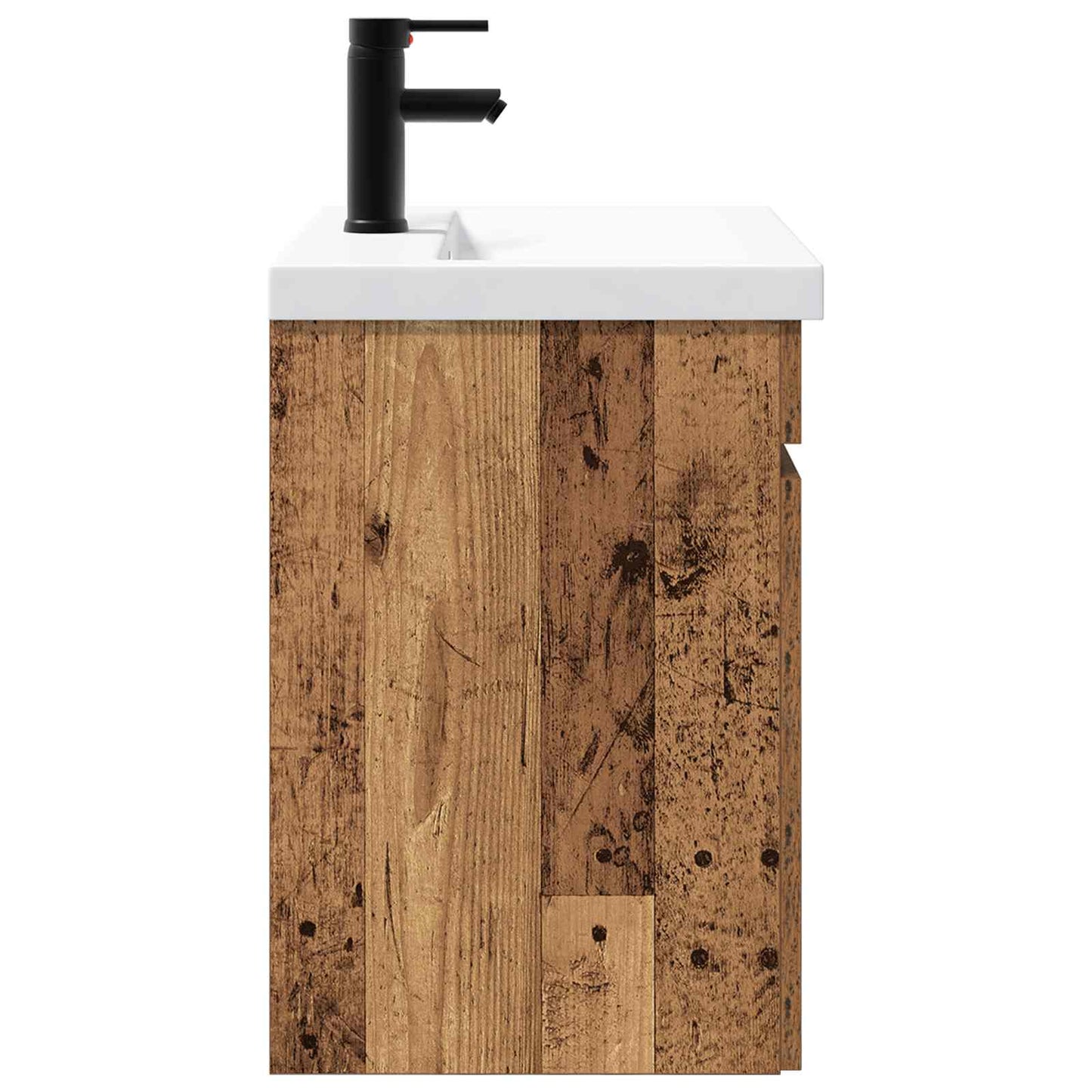 vidaXL Bathroom Vanity Unit with Tap Old Wood 61 x 40 x 74.5 cm