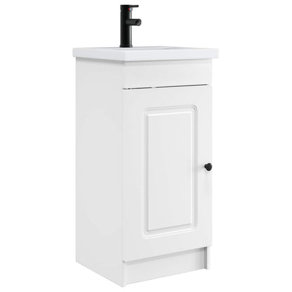 vidaXL Bathroom Vanity with Sink White 42 x 40 x 84.5 cm