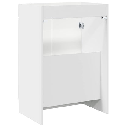 vidaXL Bathroom under Sink Cabinet White 56 x 37.5 x 81 cm
