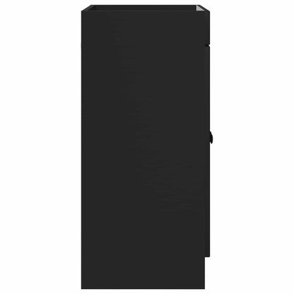 vidaXL Bathroom under Sink Cabinet Black 56 x 37.5 x 81 cm