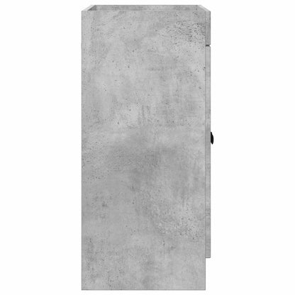 vidaXL Bathroom under Sink Cabinet Concrete Grey 56 x 37.5 x 81 cm