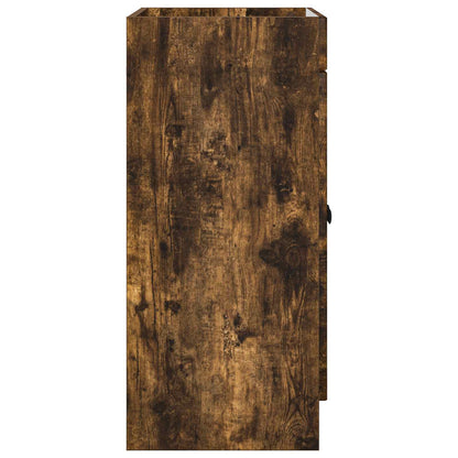 vidaXL Bathroom under Sink Cabinet Smoked Oak 56 x 37.5 x 81 cm
