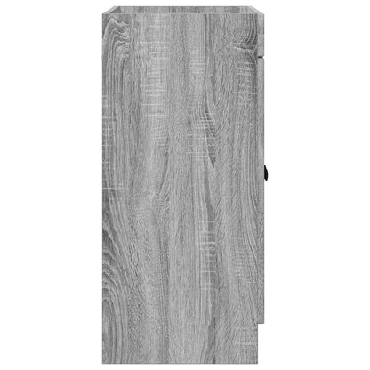 vidaXL Bathroom under Sink Cabinet Grey Sonoma 56 x 37.5 x 81 cm