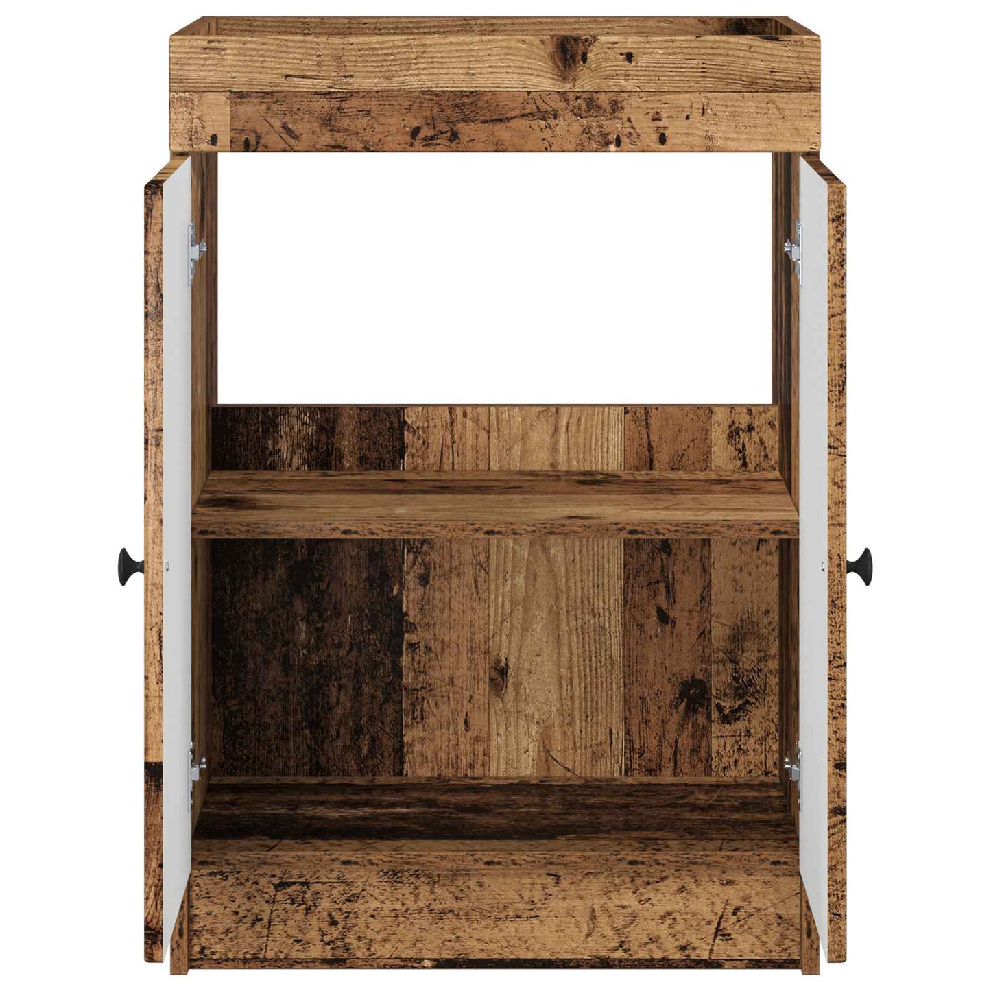 vidaXL Bathroom under Sink Cabinet Old Wood 56 x 37.5 x 81 cm