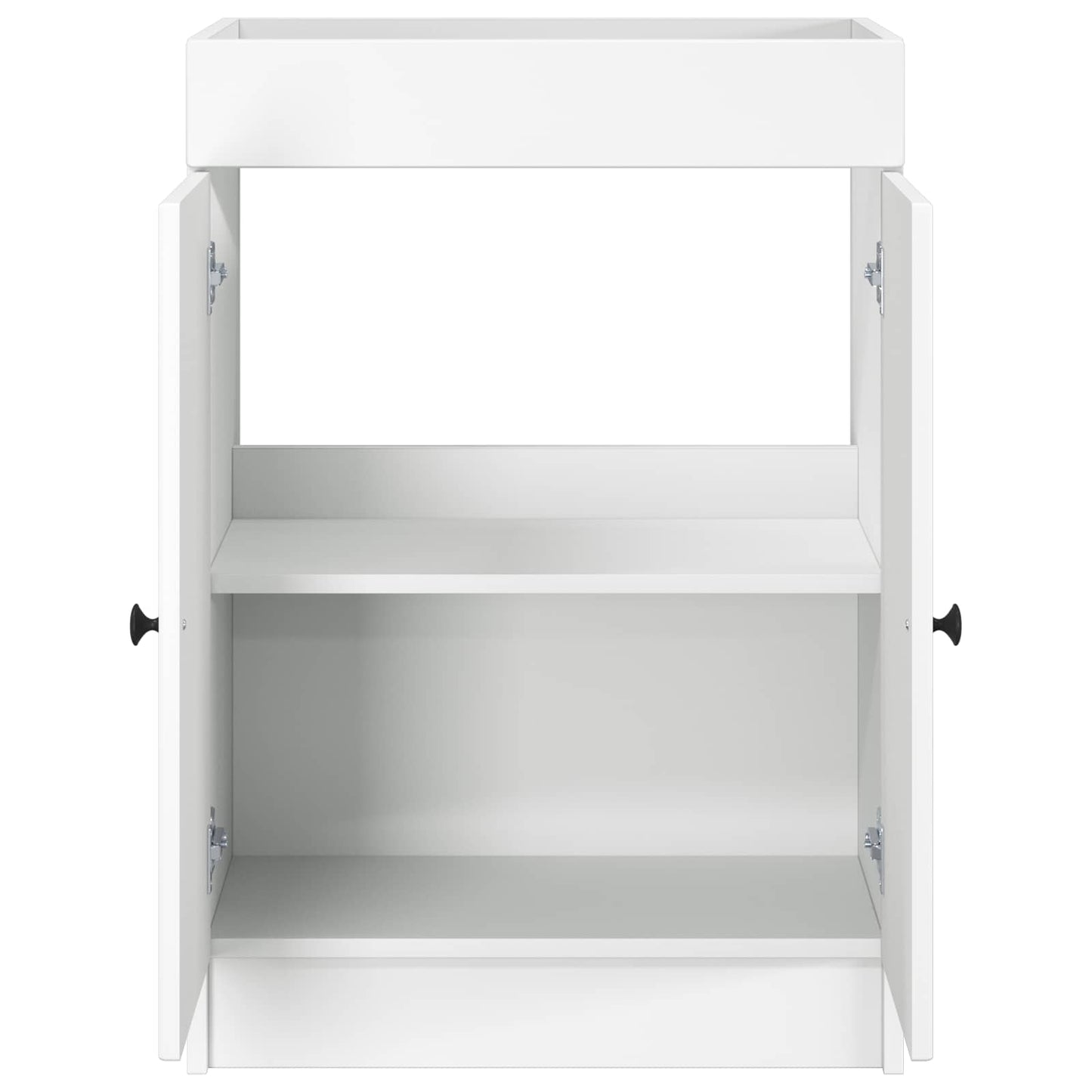 vidaXL Bathroom under Sink Cabinet White 78.5 x 37.5 x 81 cm