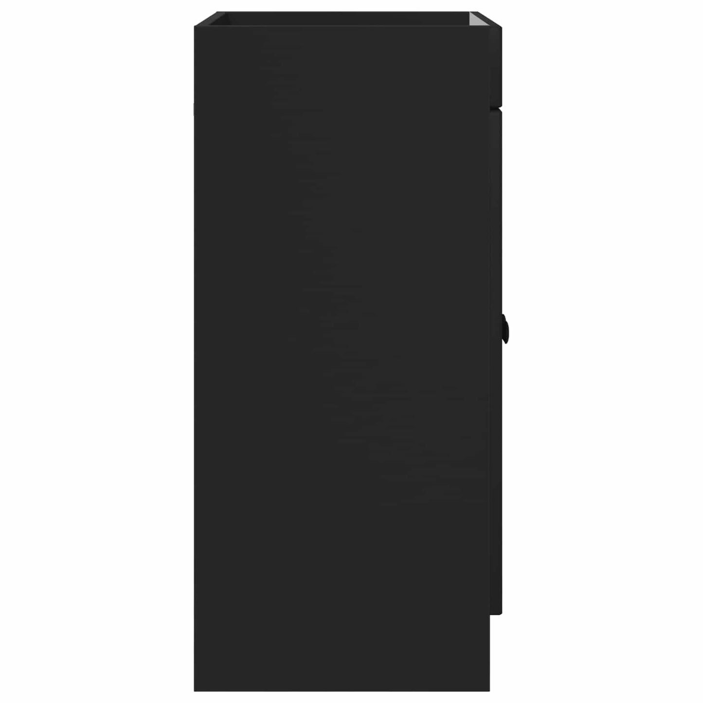 vidaXL Bathroom under Sink Cabinet Black 78.5 x 37.5 x 81 cm