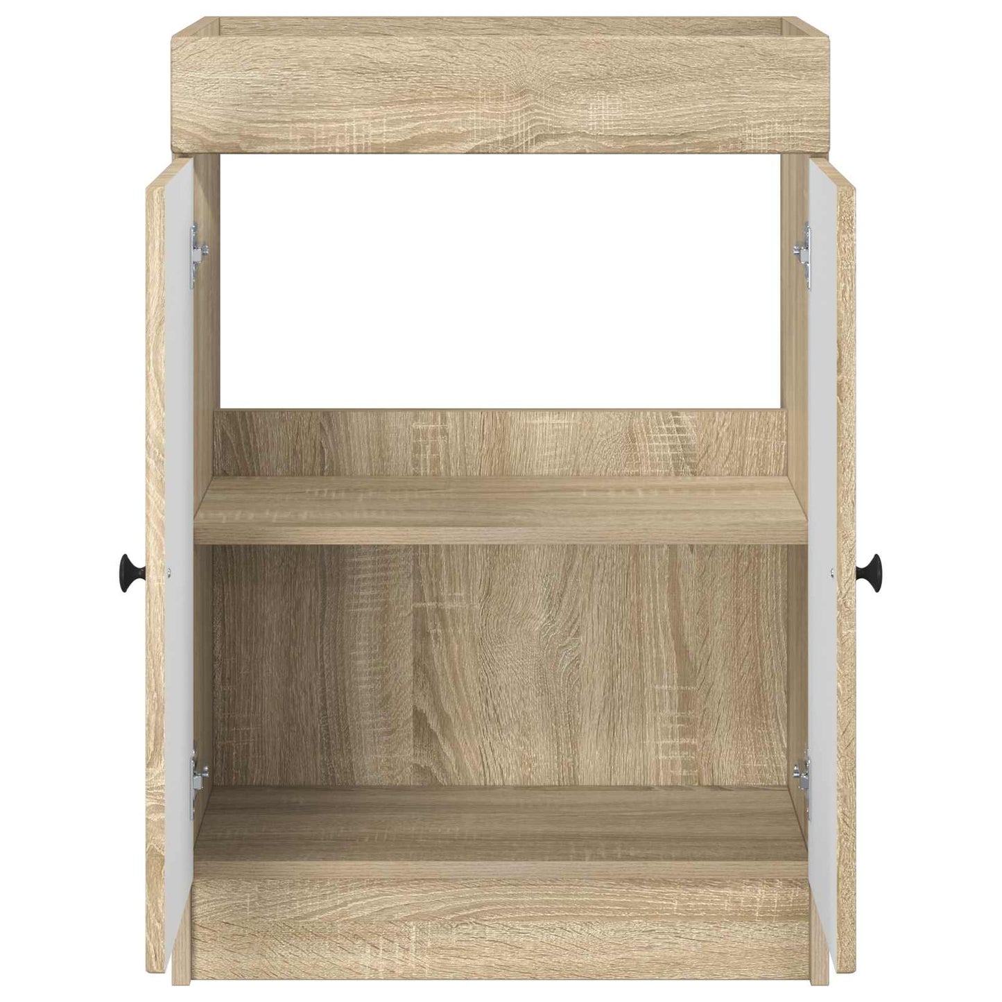 vidaXL Bathroom under Sink Cabinet Sonoma Oak 78.5 x 37.5 x 81 cm