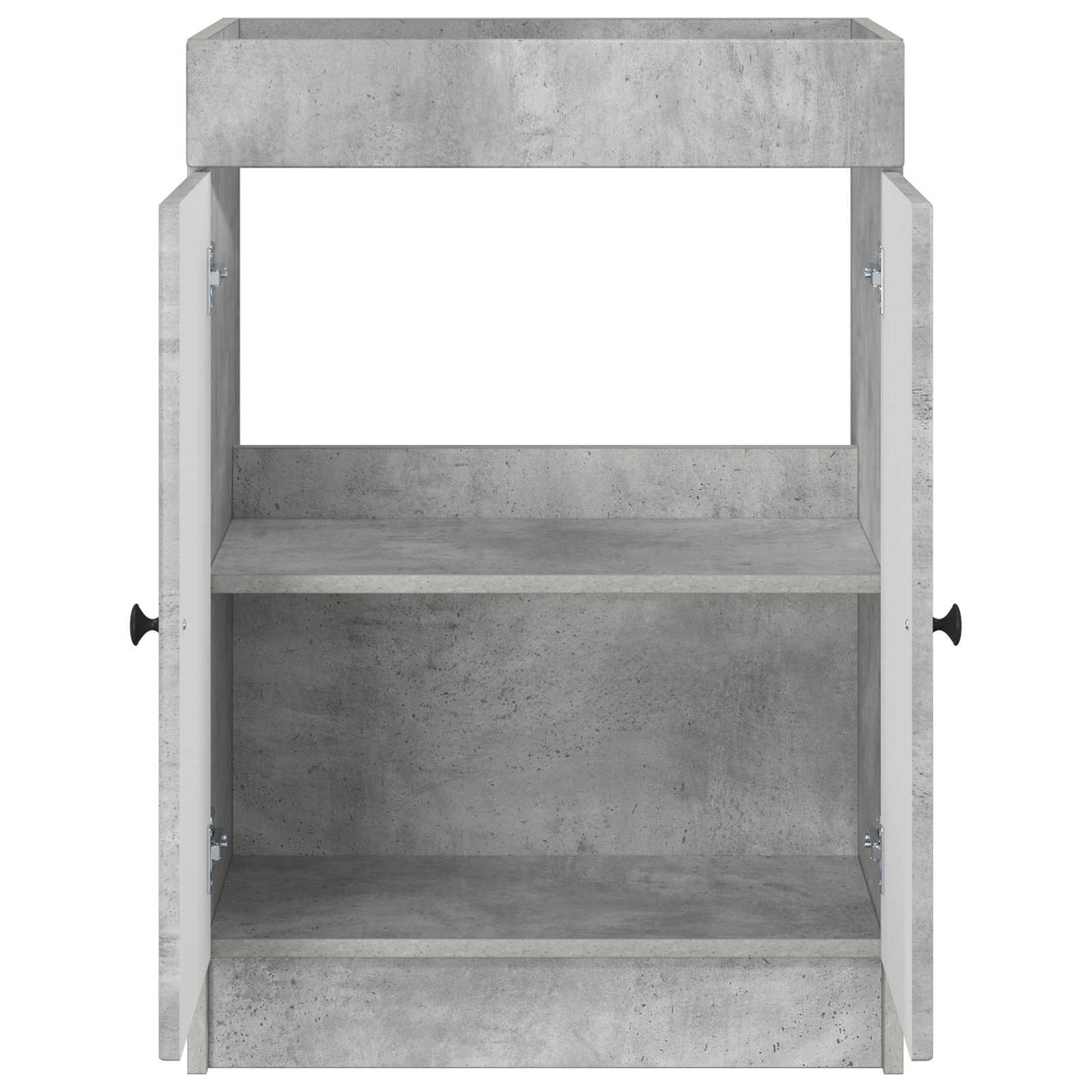 vidaXL Bathroom under Sink Cabinet Concrete Grey 78.5 x 37.5 x 81 cm