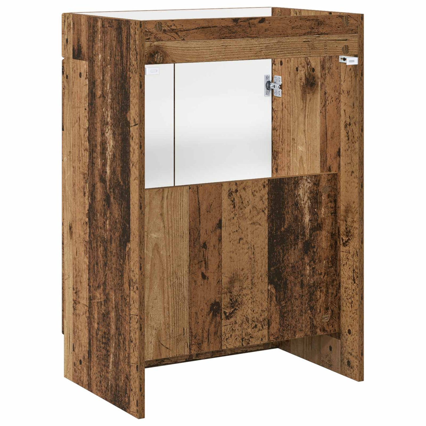 vidaXL Bathroom under Sink Cabinet Old Wood 78.5 x 37.5 x 81 cm