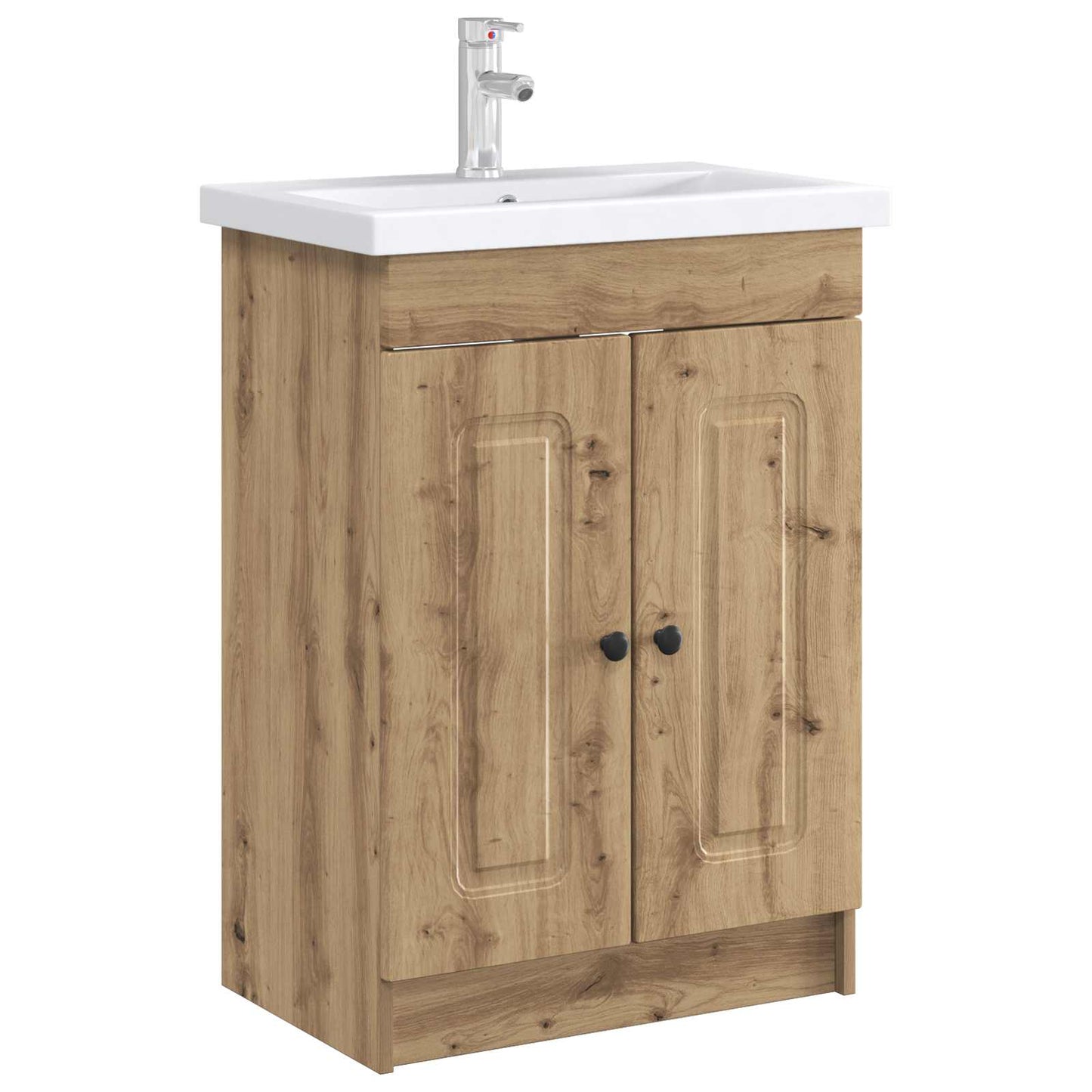 vidaXL Bathroom under Sink Cabinet Artisan Oak 78.5 x 37.5 x 81 cm