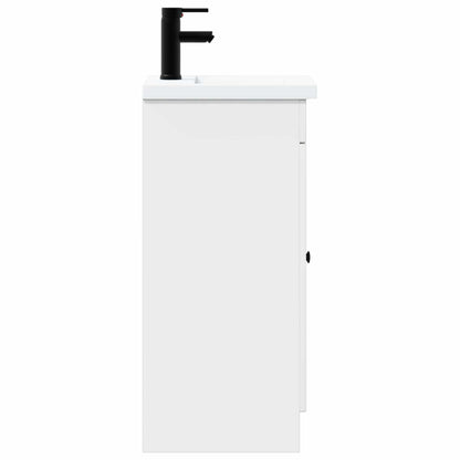 vidaXL Bathroom Vanity with Sink White 42 x 40 x 84.5 cm