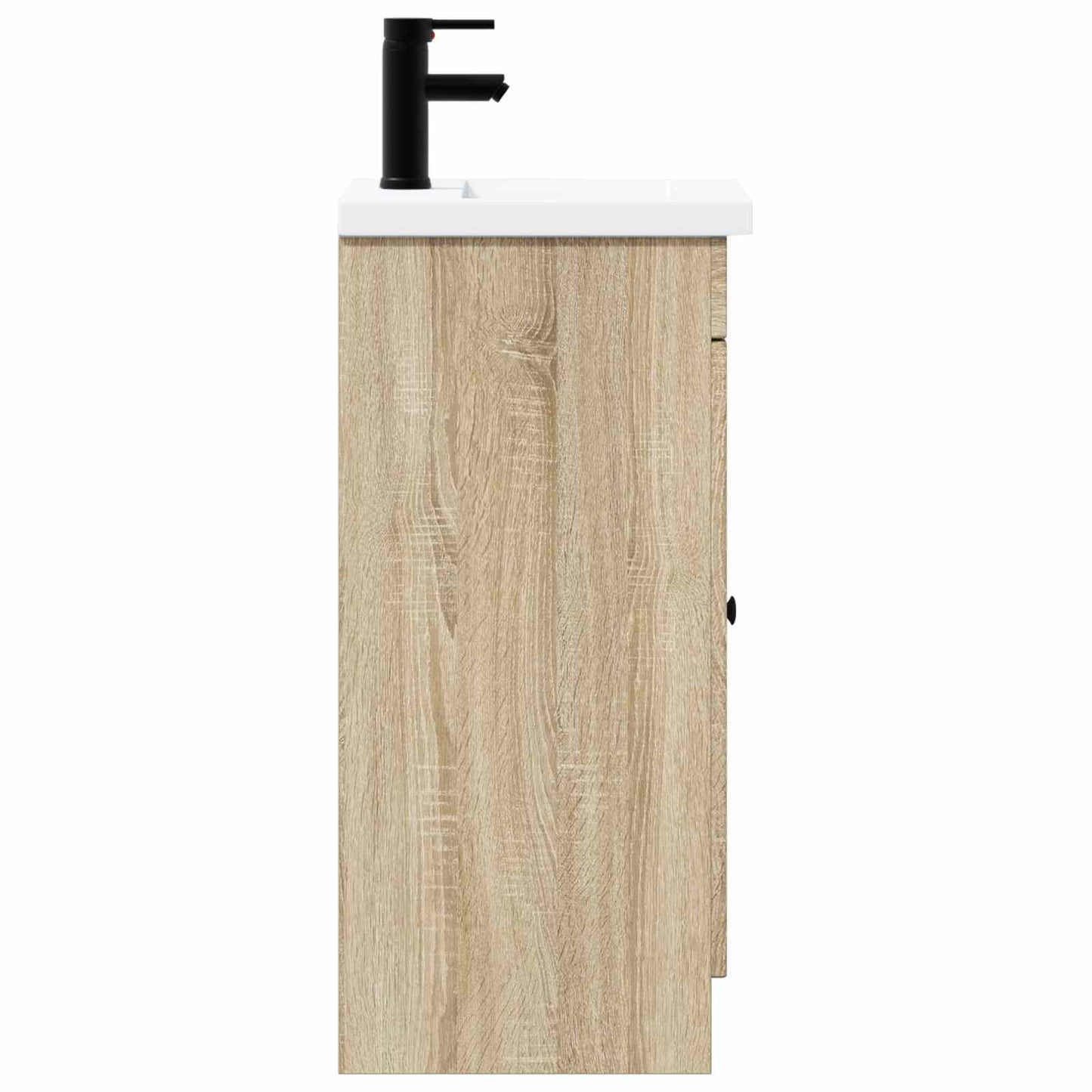 vidaXL Bathroom Vanity with Sink Sonoma Oak 42 x 40 x 84.5 cm