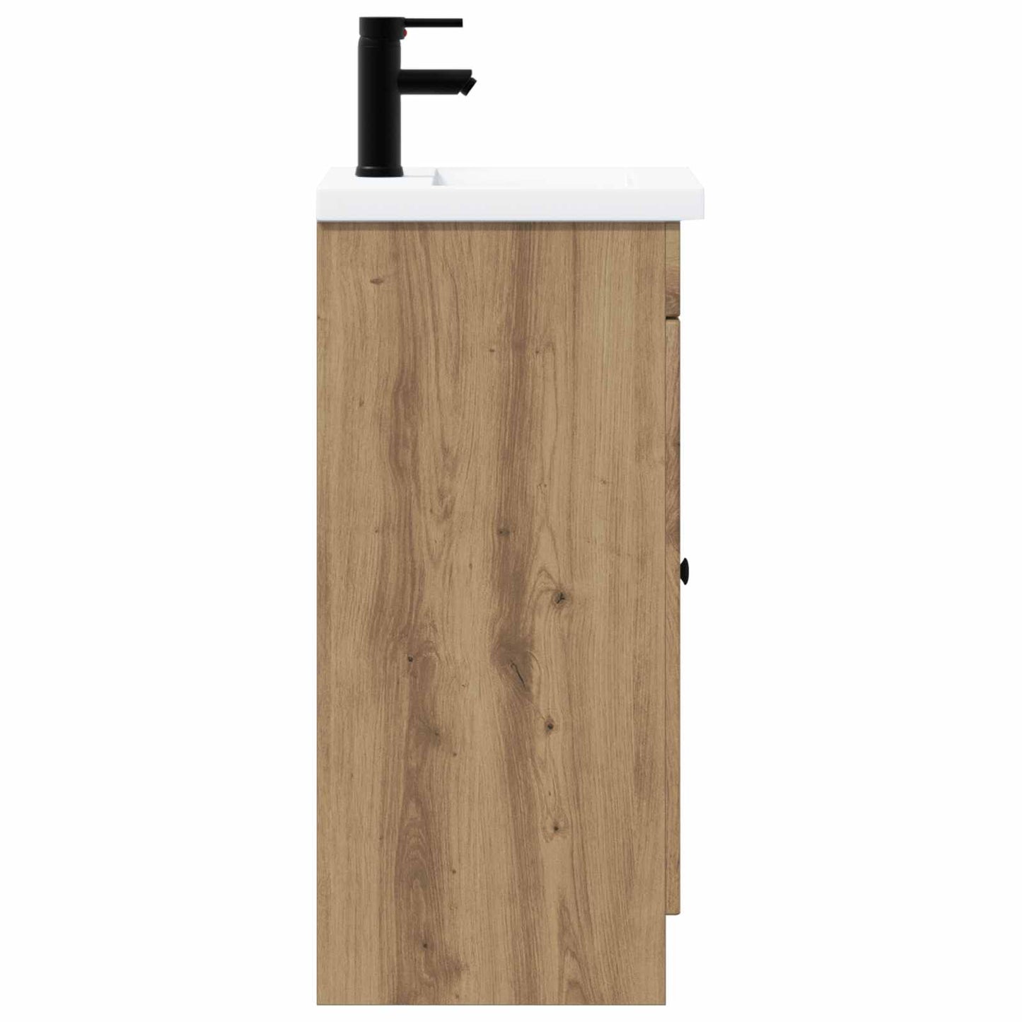 vidaXL Bathroom Vanity with Sink Artisan Oak 42 x 40 x 84.5 cm