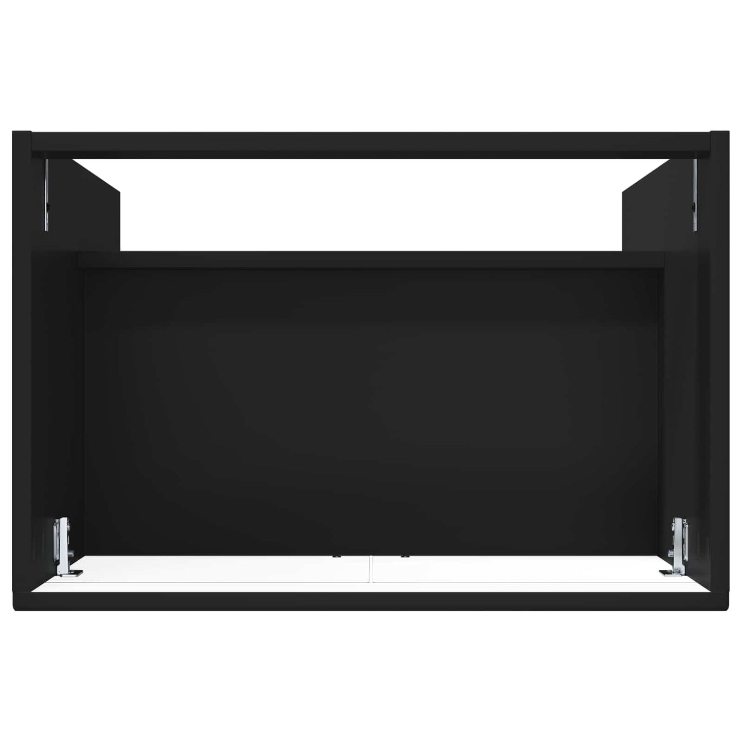 vidaXL Bathroom under Sink Cabinet Black 78.5 x 37.5 x 81 cm