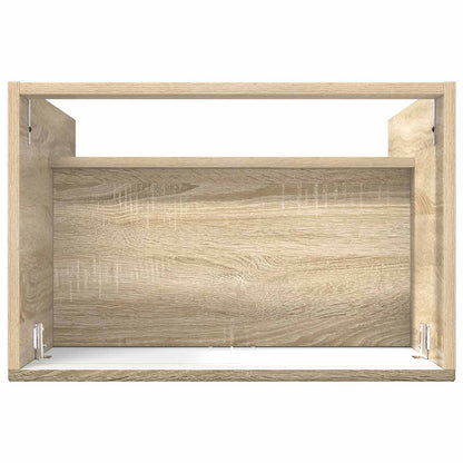 vidaXL Bathroom under Sink Cabinet Sonoma Oak 78.5 x 37.5 x 81 cm