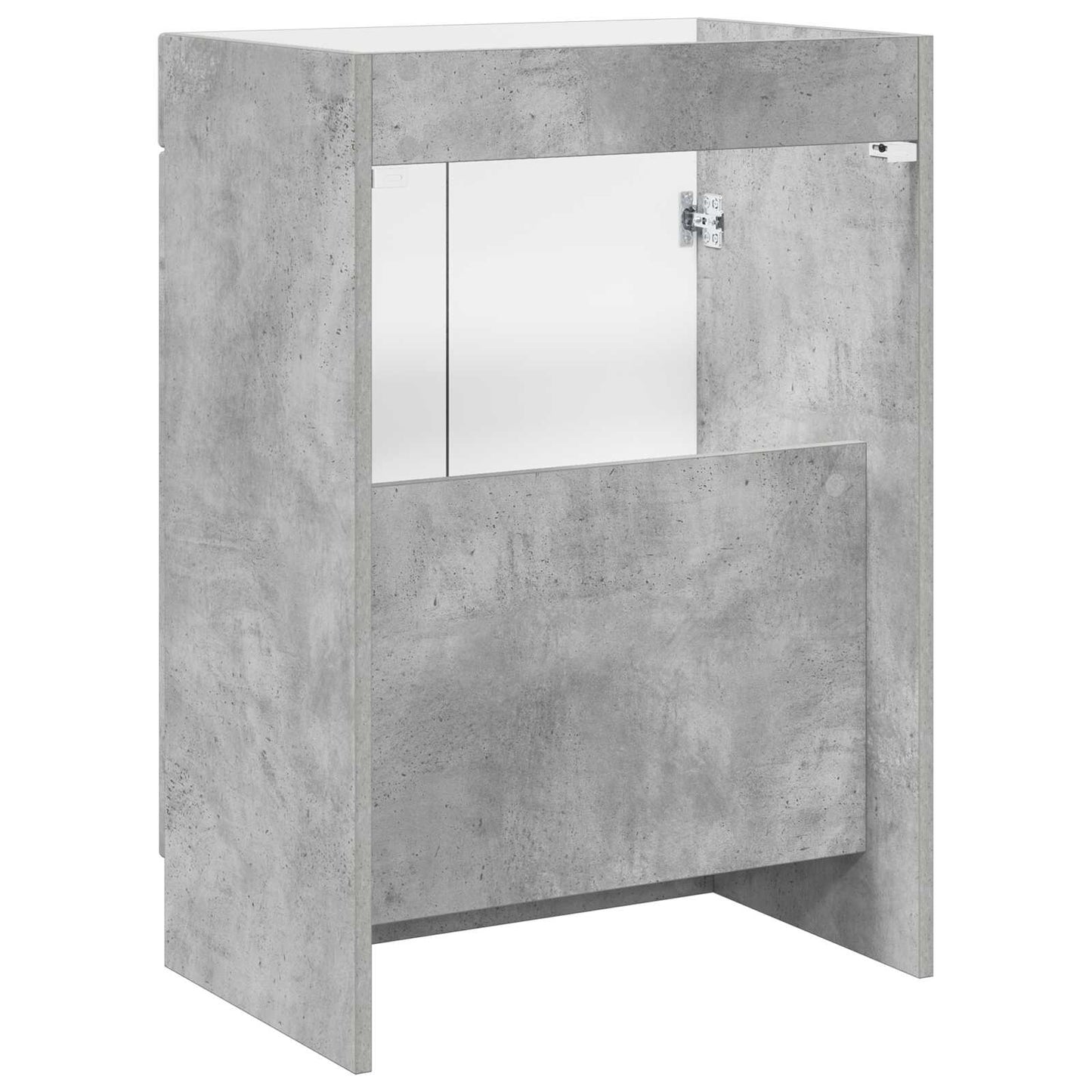 vidaXL Bathroom under Sink Cabinet Concrete Grey 78.5 x 37.5 x 81 cm