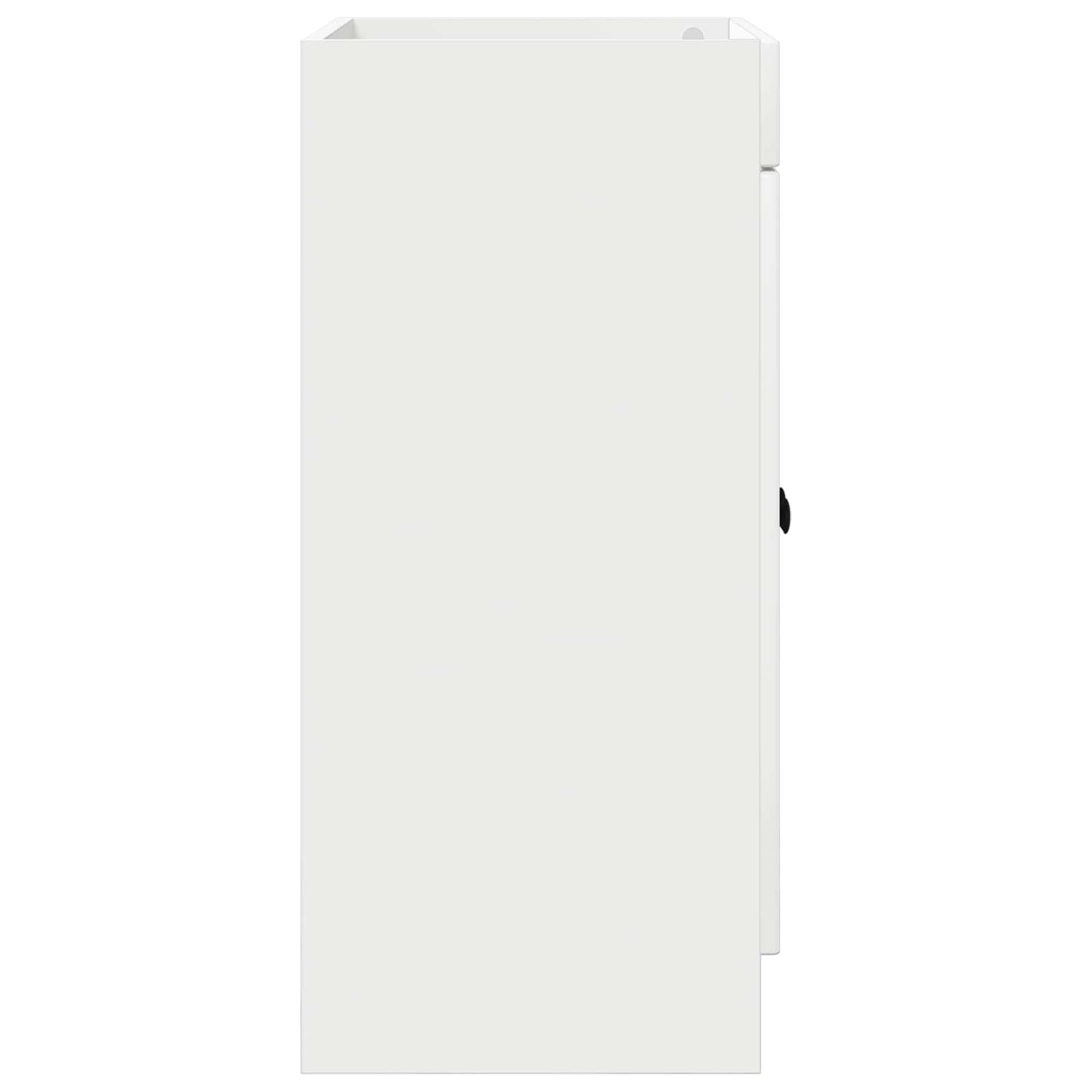 vidaXL Bathroom under Sink Cabinet High Gloss White