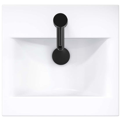 vidaXL Bathroom Vanity with Sink Grey Sonoma 42 x 40 x 84.5 cm