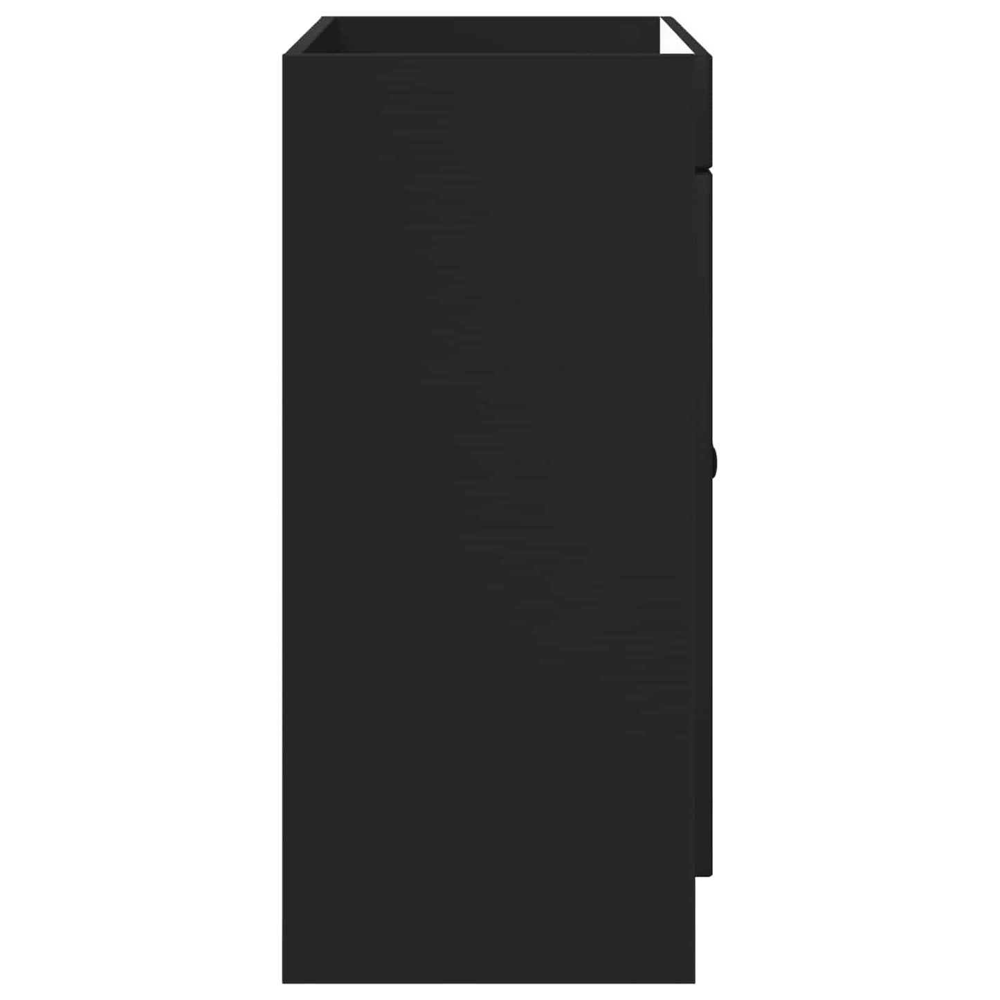 vidaXL Bathroom under Sink Cabinet Black 56 x 37.5 x 81 cm