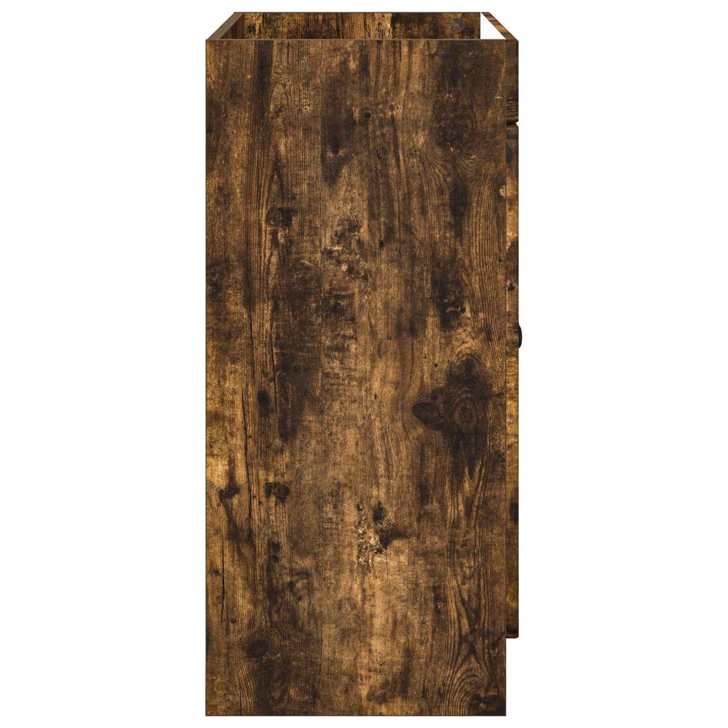 vidaXL Bathroom under Sink Cabinet Smoked Oak 56 x 37.5 x 81 cm