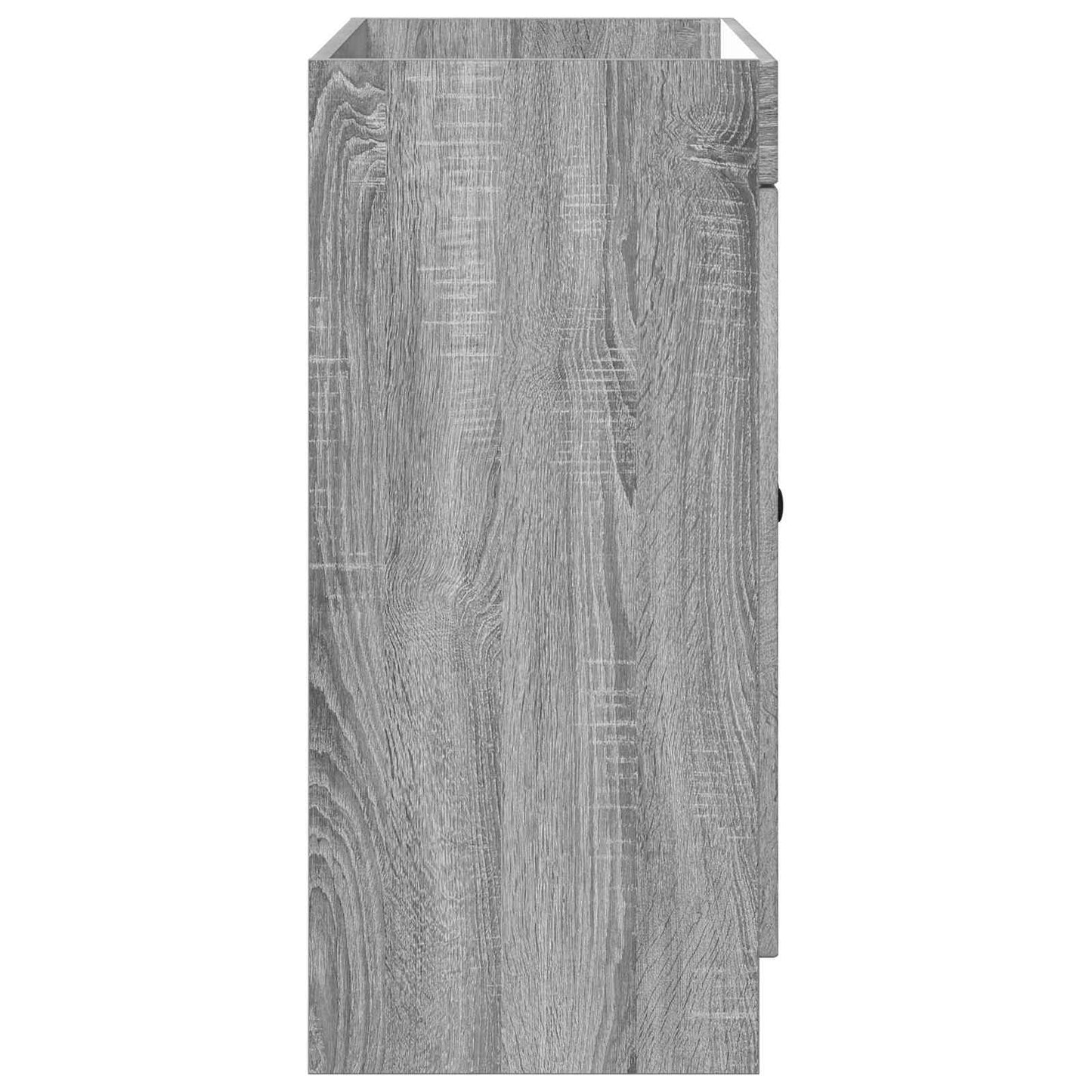 vidaXL Bathroom under Sink Cabinet Grey Sonoma 56 x 37.5 x 81 cm