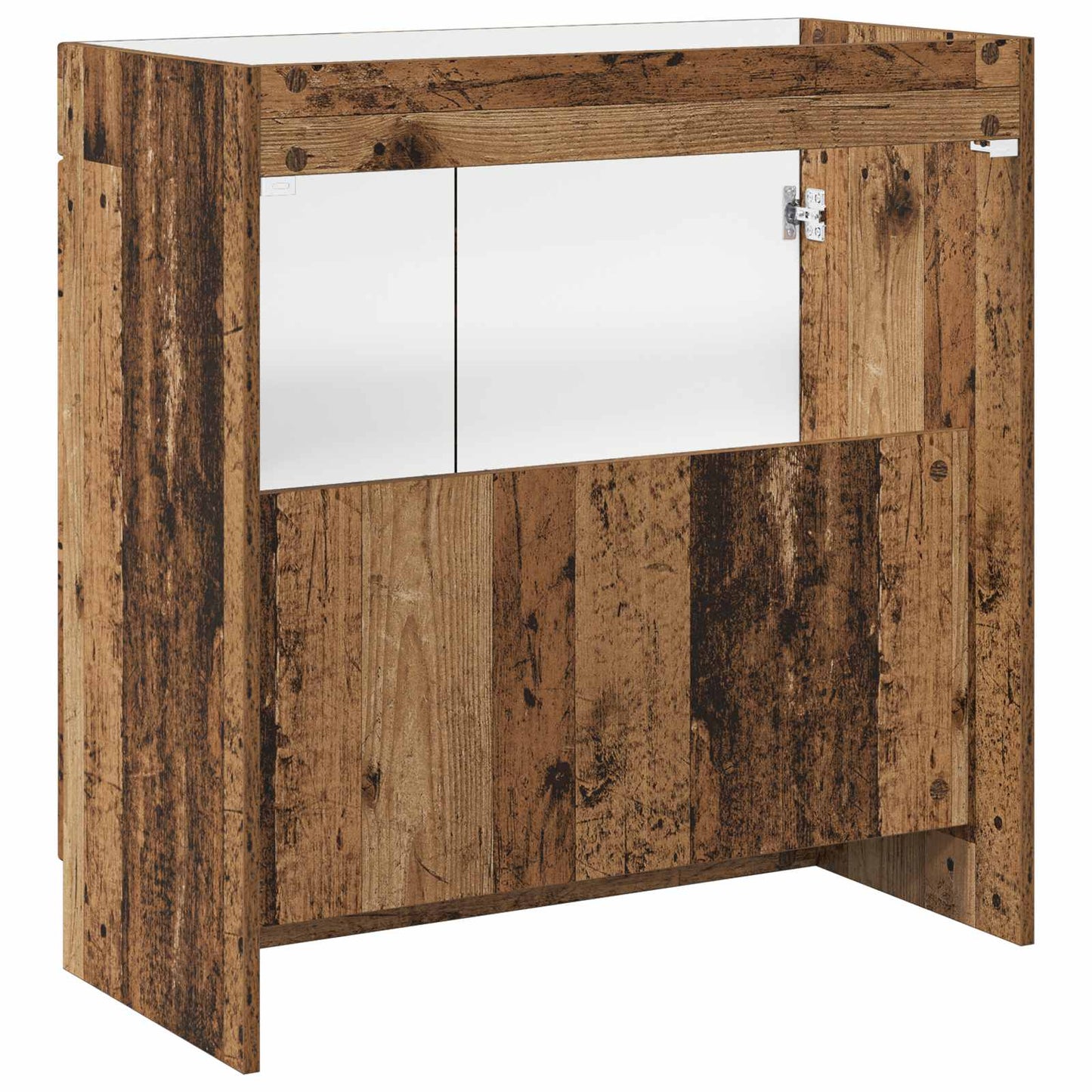 vidaXL Bathroom under Sink Cabinet Old Wood 56 x 37.5 x 81 cm