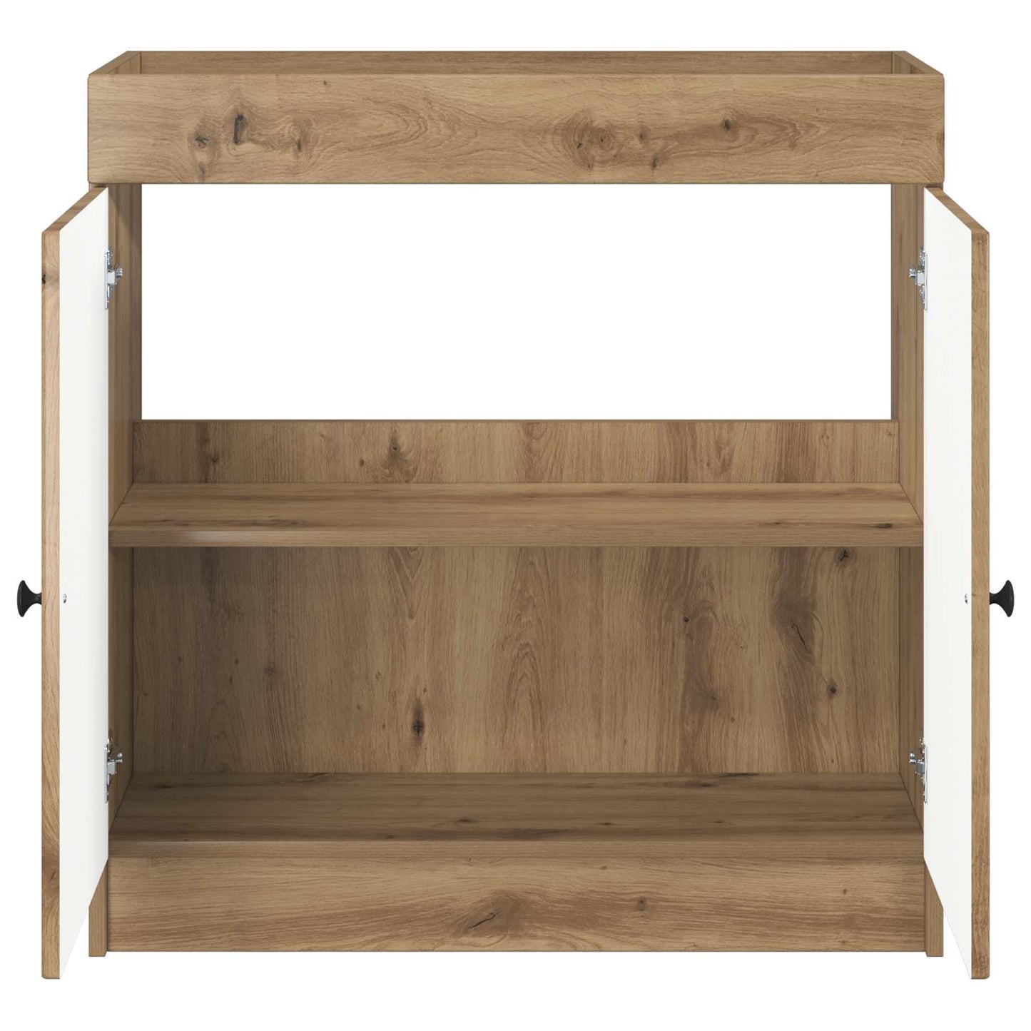 vidaXL Bathroom under Sink Cabinet Artisan Oak 56 x 37.5 x 81 cm