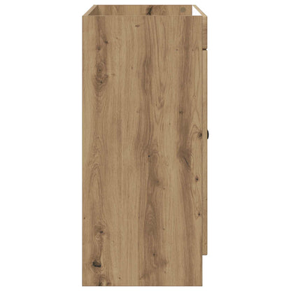 vidaXL Bathroom under Sink Cabinet Artisan Oak 56 x 37.5 x 81 cm