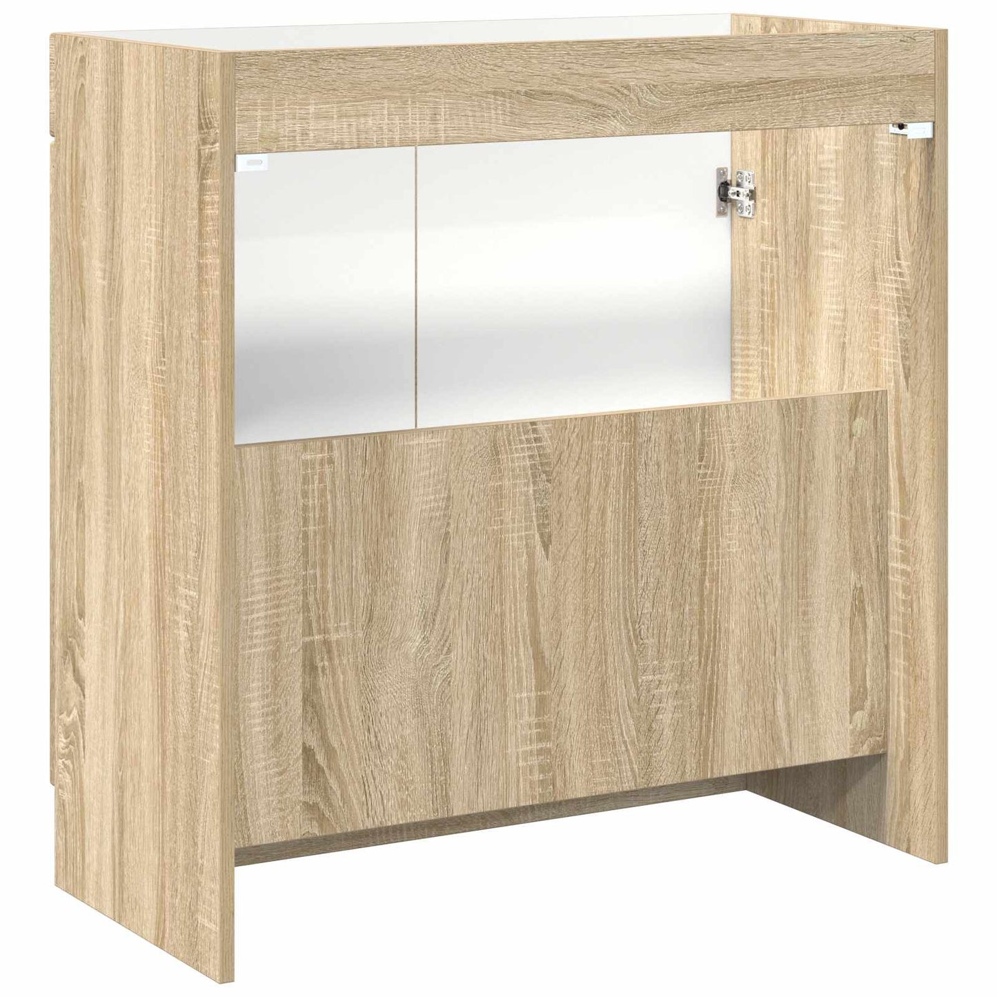 vidaXL Bathroom under Sink Cabinet Sonoma Oak 78.5 x 37.5 x 81 cm