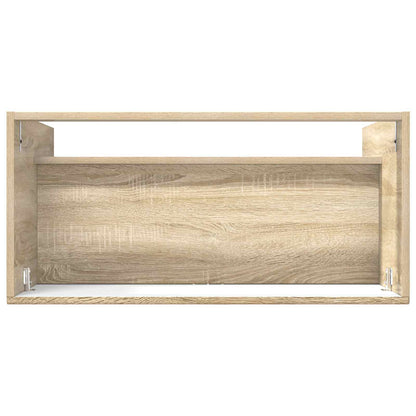 vidaXL Bathroom under Sink Cabinet Sonoma Oak 78.5 x 37.5 x 81 cm