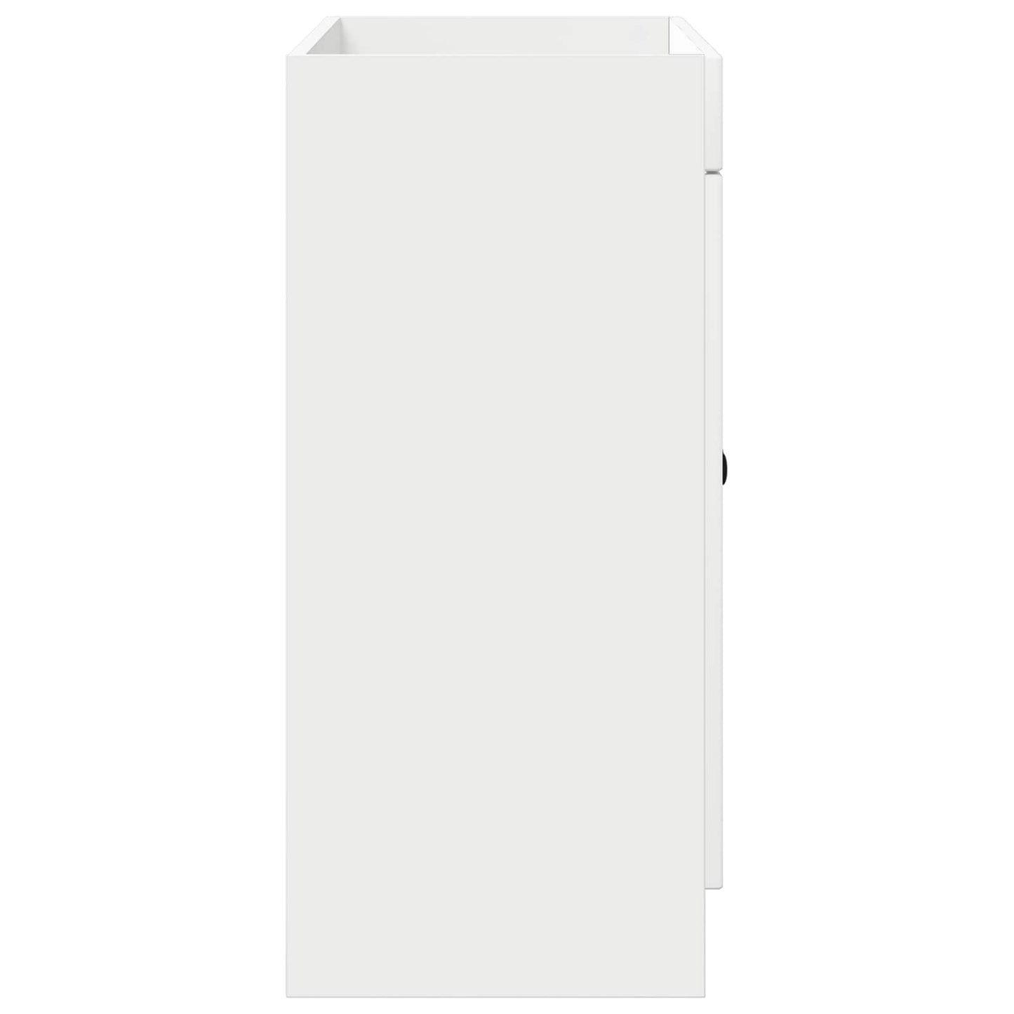 vidaXL Bathroom under Sink Cabinet High Gloss White