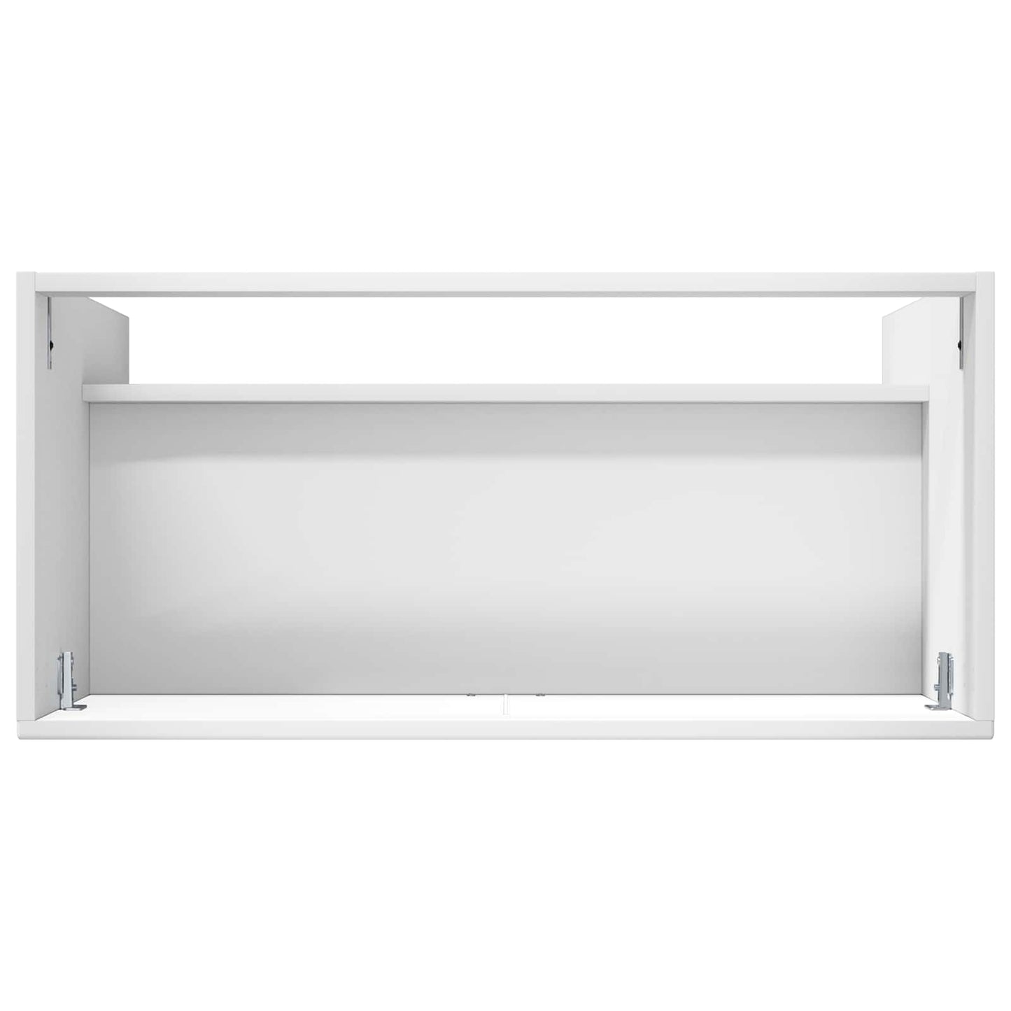 vidaXL Bathroom under Sink Cabinet High Gloss White