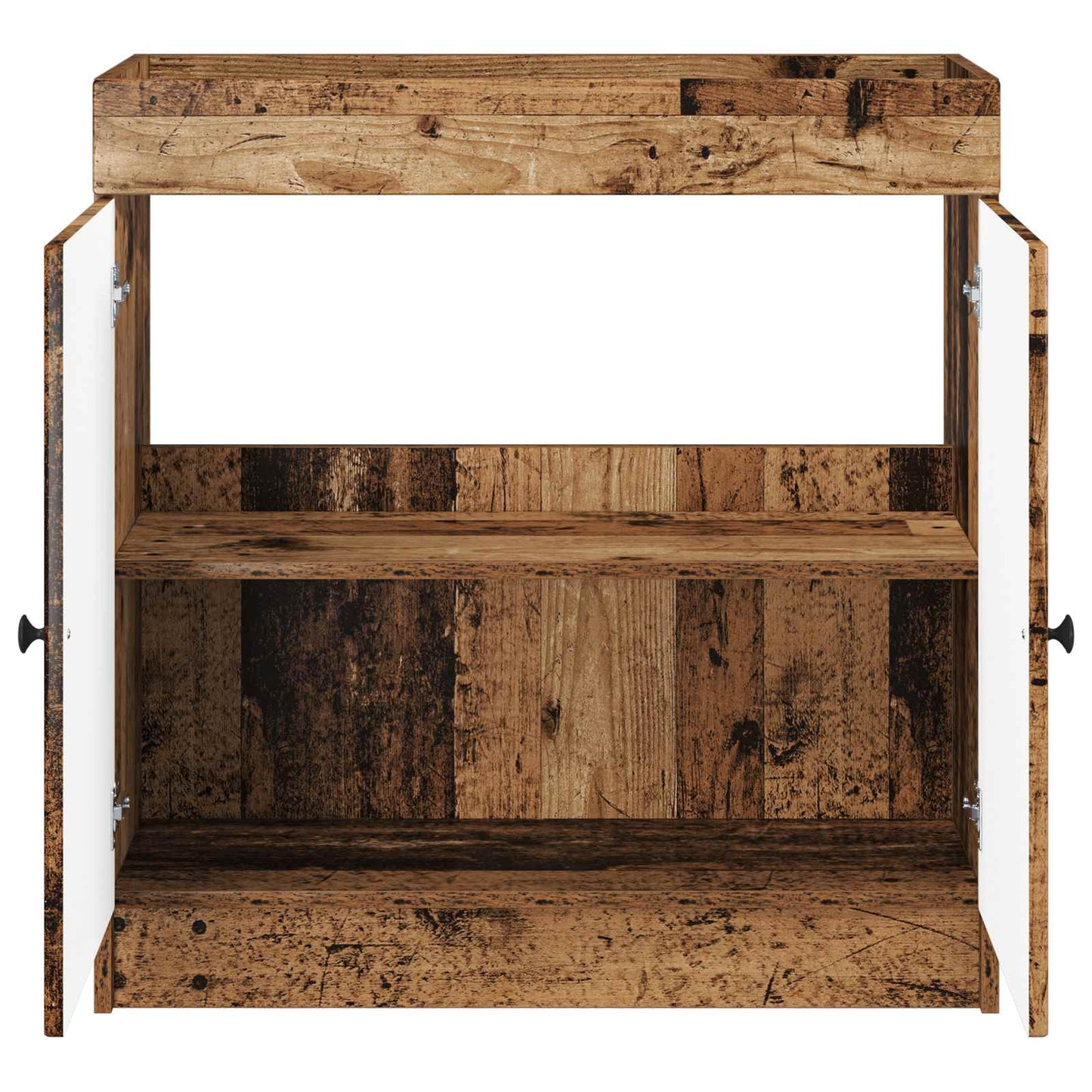vidaXL Bathroom under Sink Cabinet Old Wood 78.5 x 37.5 x 81 cm