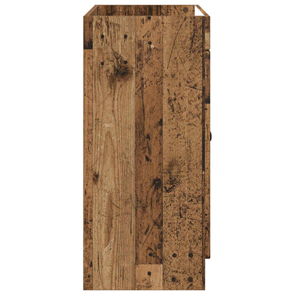 vidaXL Bathroom under Sink Cabinet Old Wood 78.5 x 37.5 x 81 cm
