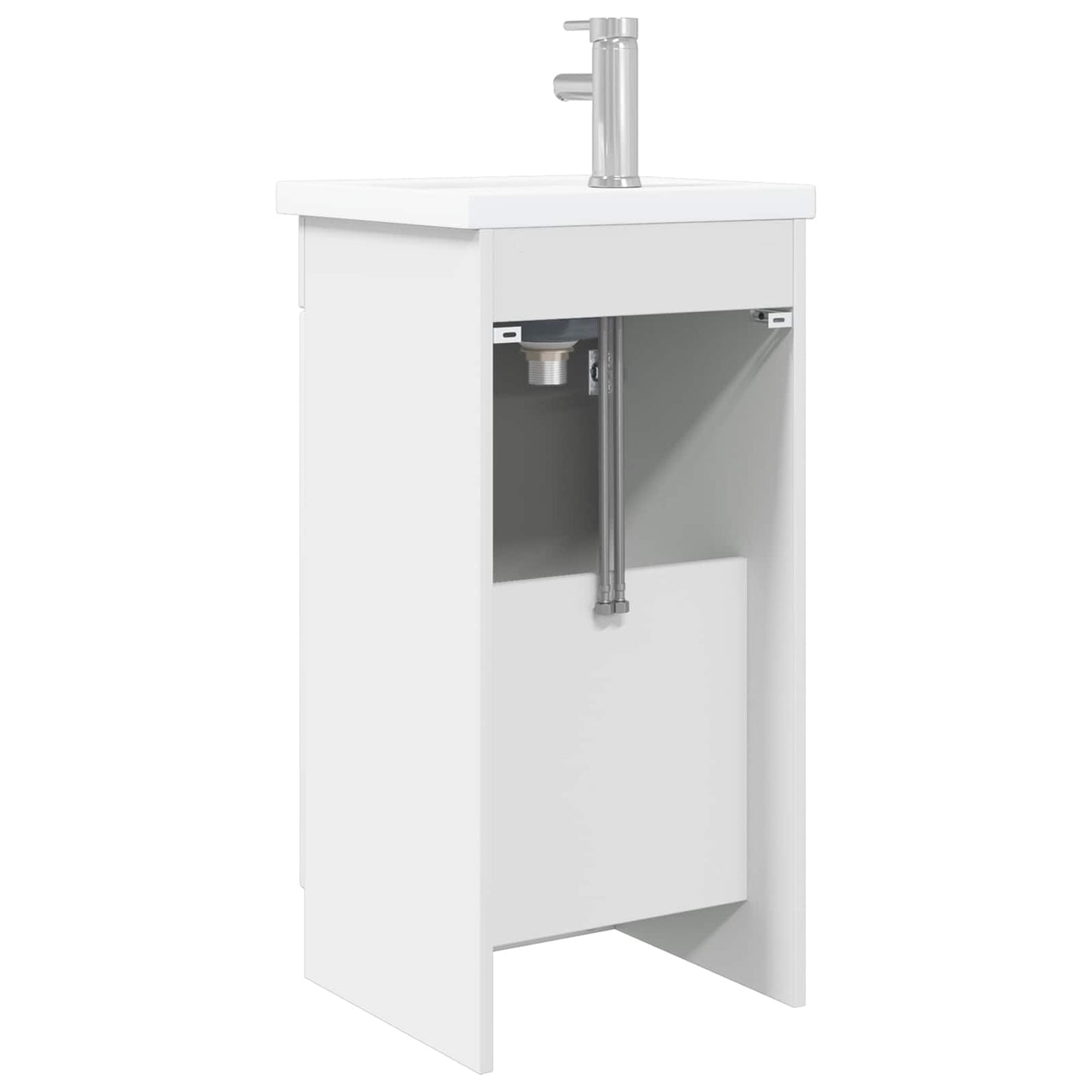 vidaXL Bathroom Vanity with Sink White 42 x 40 x 84.5 cm