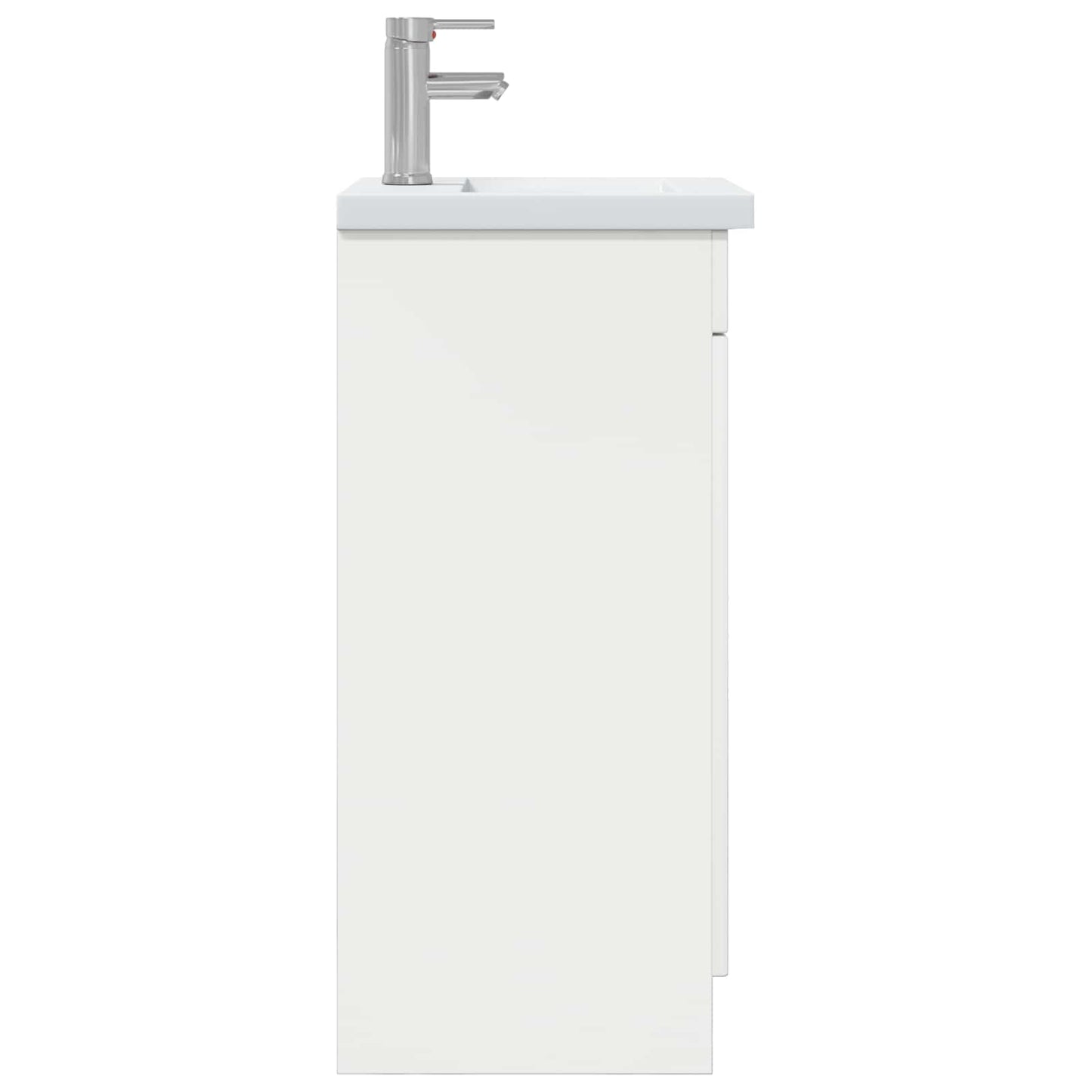 vidaXL Bathroom Vanity with Sink White 42 x 40 x 84.5 cm