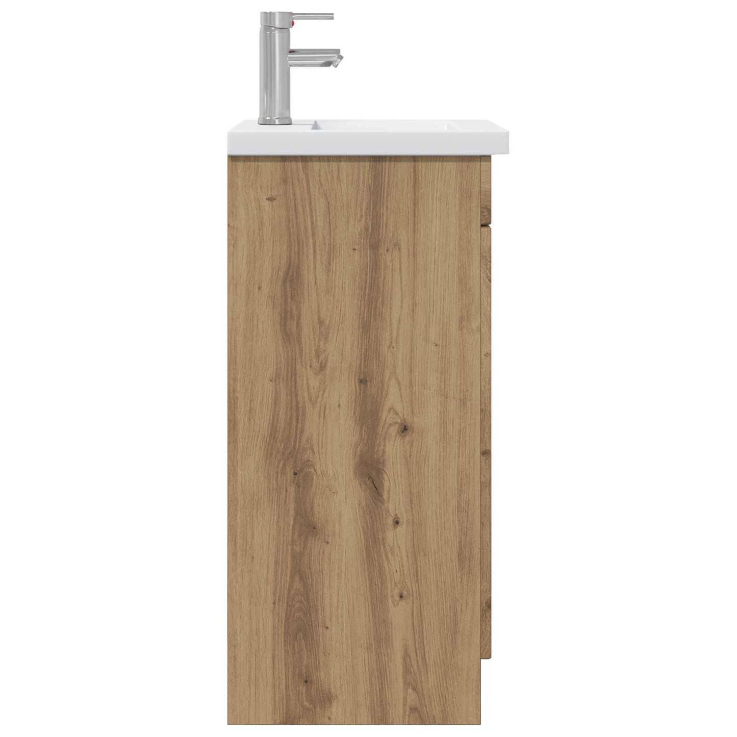 vidaXL Bathroom Vanity with Sink Artisan Oak 42 x 40 x 84.5 cm