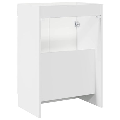 vidaXL Bathroom under Sink Cabinet White 56 x 37.5 x 81 cm