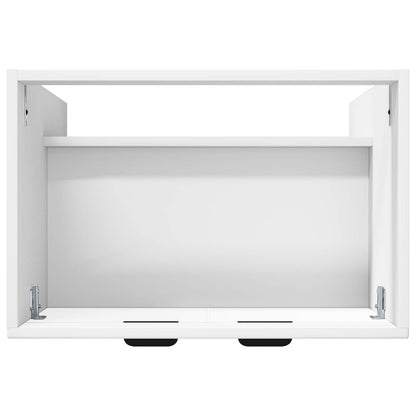 vidaXL Bathroom under Sink Cabinet White 56 x 37.5 x 81 cm