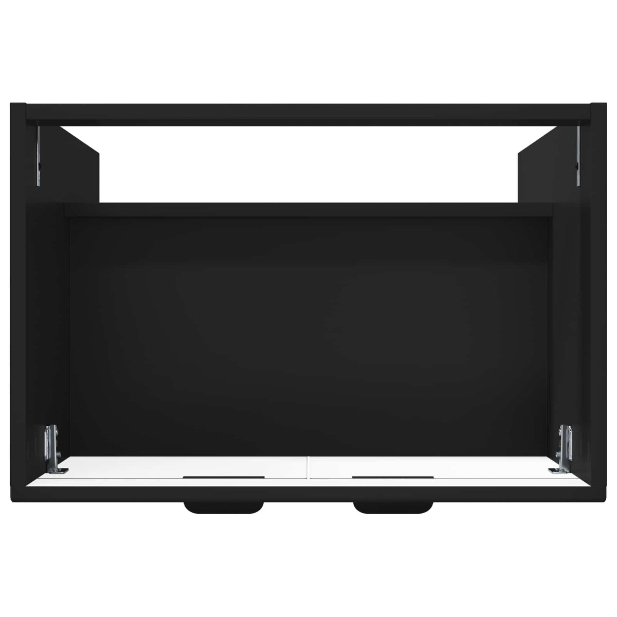 vidaXL Bathroom under Sink Cabinet Black 56 x 37.5 x 81 cm