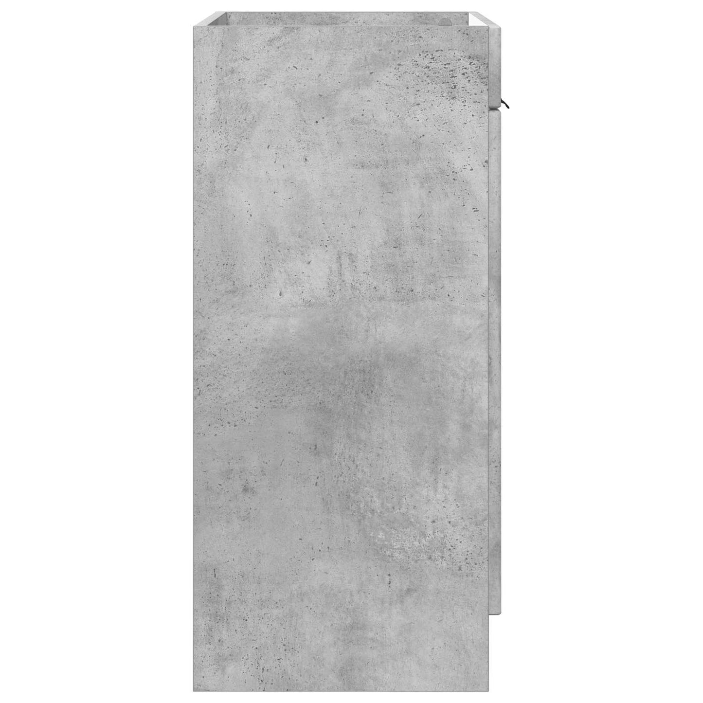 vidaXL Bathroom under Sink Cabinet Concrete Grey 56 x 37.5 x 81 cm
